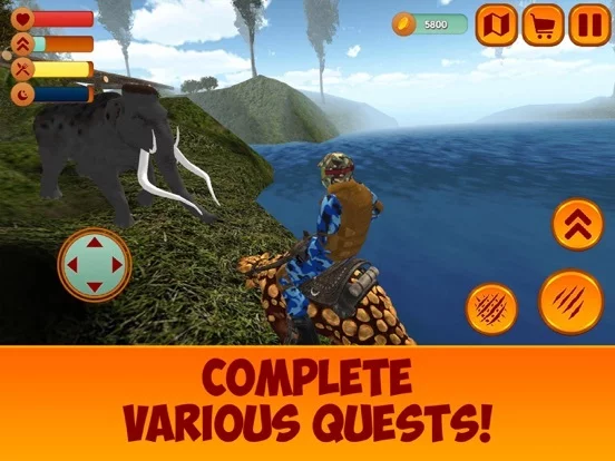 Изображение игры: Dino Rider - Island Survival