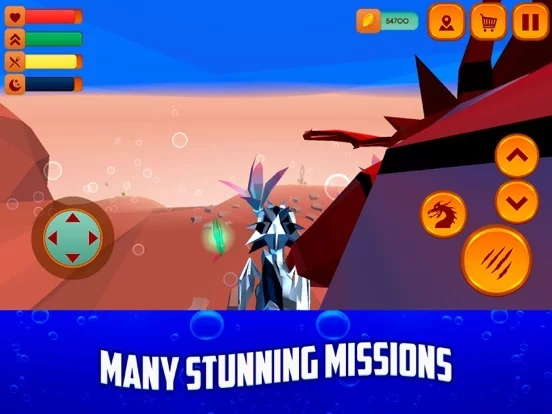 Изображение игры: My Underwater Dragon