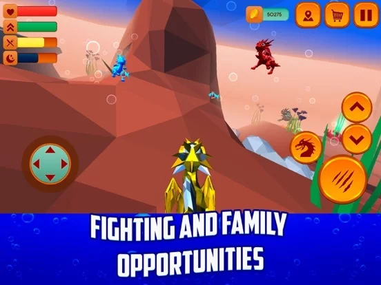 Изображение игры: My Underwater Dragon