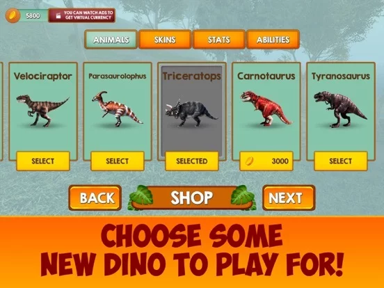 Изображение игры: Dino Rider - Island Survival