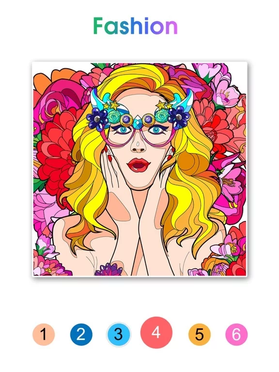 Изображение игры: Color by Number - Happy Paint