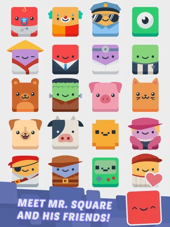 Изображение игры: Mr. Square