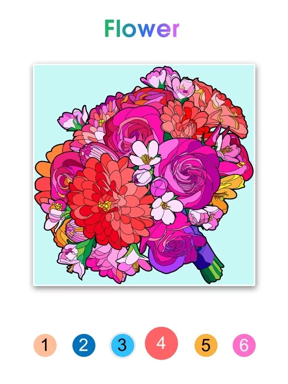 Изображение игры: Color by Number - Happy Paint