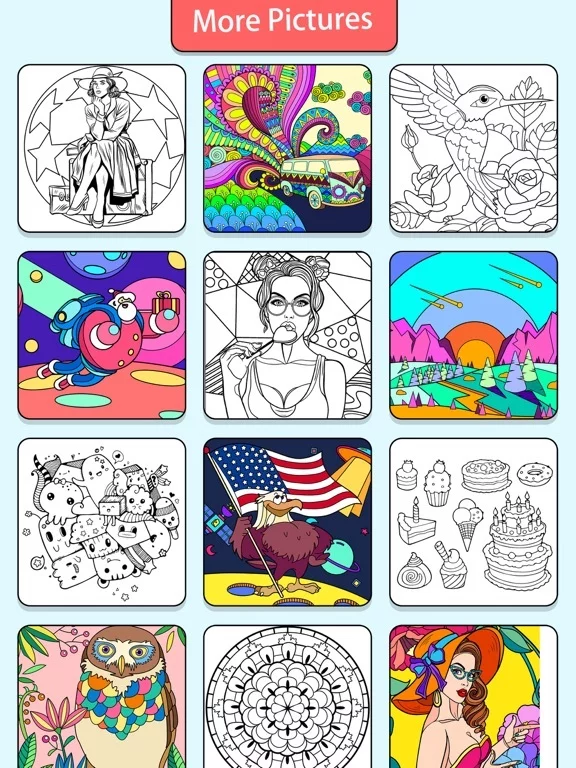 Изображение игры: Color by Number - Happy Paint