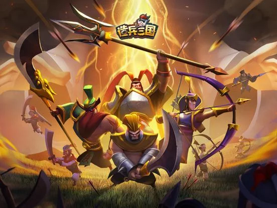 Изображение игры: 造兵三国（国际版）-高自由Q版策略三国游戏