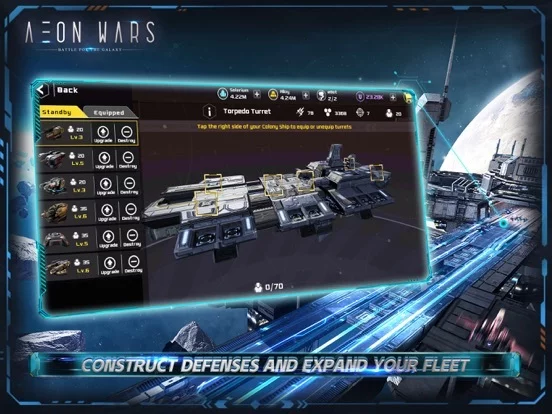 Изображение игры: Aeon Wars: Galactic Conquest