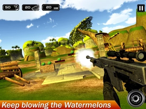 Изображение игры: Watermelon Gun Shooter Fun 19