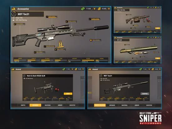 Изображение игры: Sniper 3D: Bullet Strike PvP