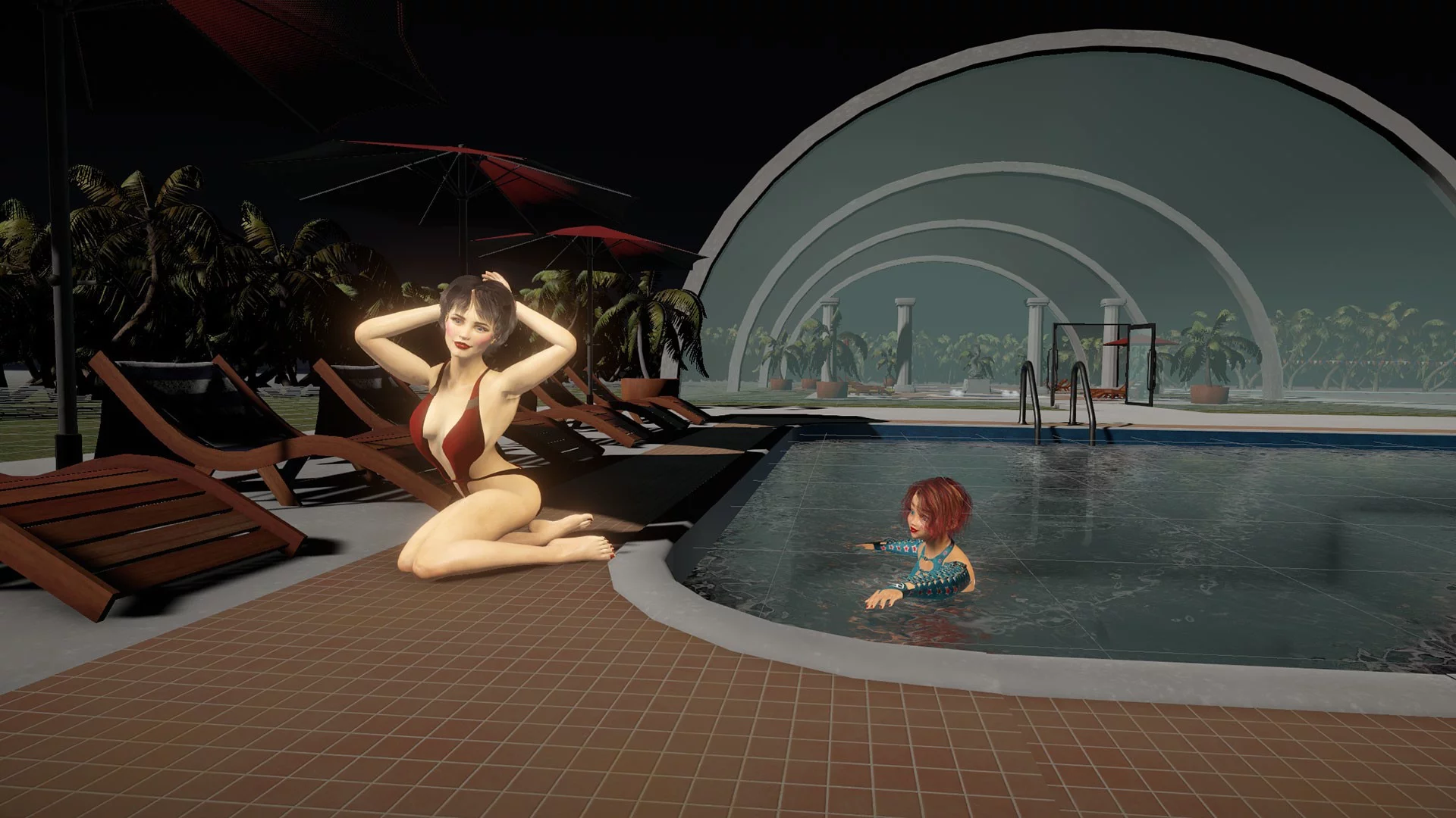 Изображение игры: 3D Visual Novel Maker