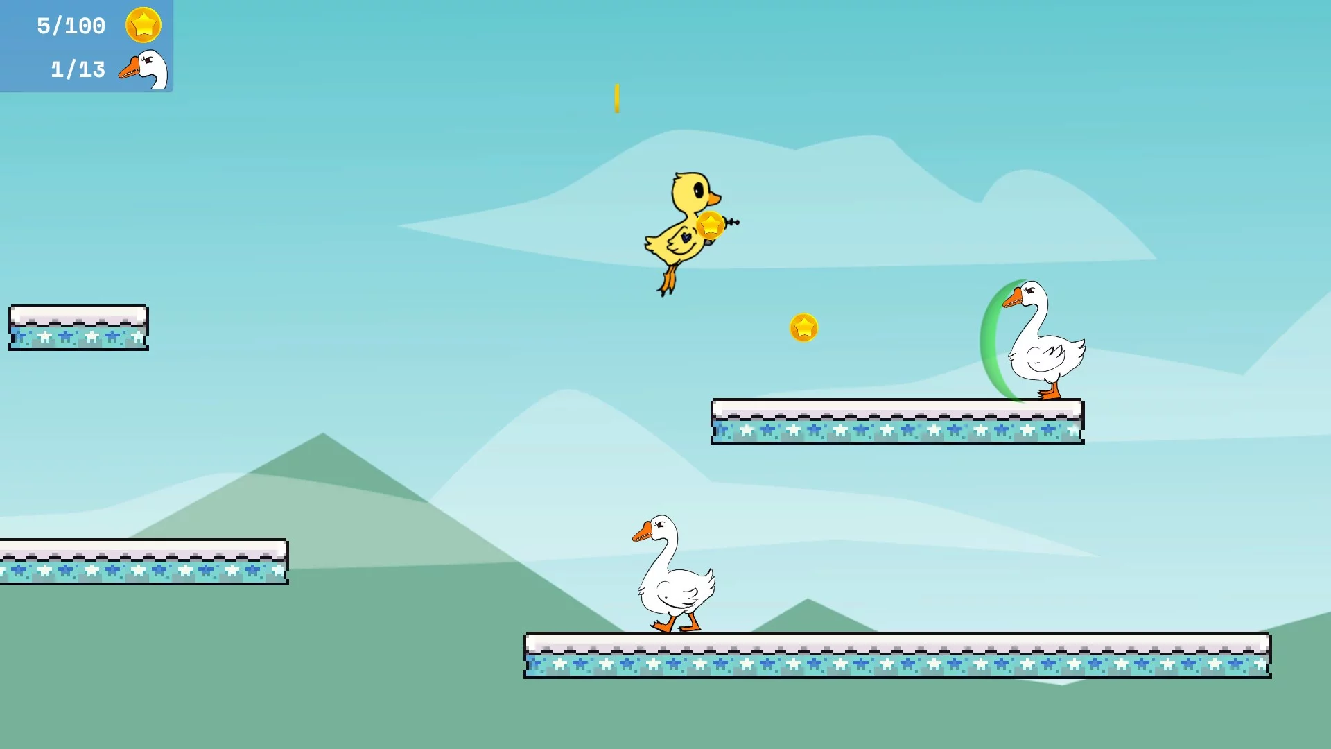 Изображение игры: Ducks in Space