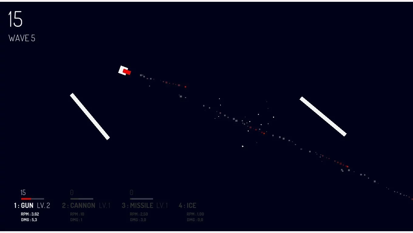 Изображение игры: 2D Numbers Shooter