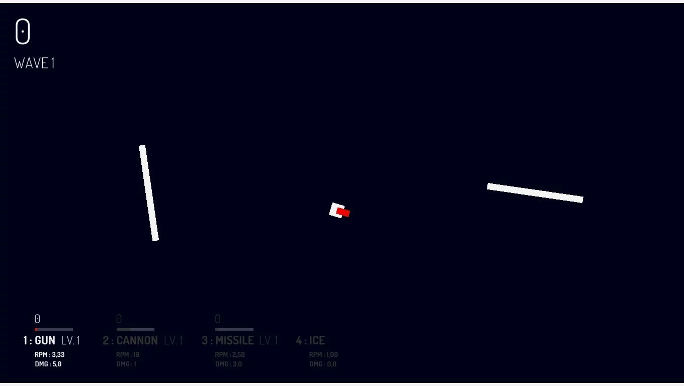 Изображение игры: 2D Numbers Shooter
