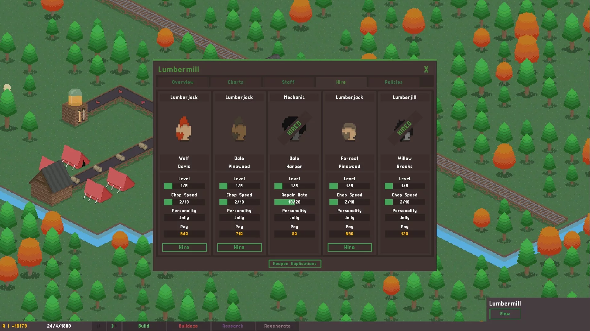 Изображение игры: Lumbermill