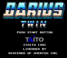 Изображение игры: Darius Twin (1991)