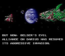 Изображение игры: Darius Twin (1991)