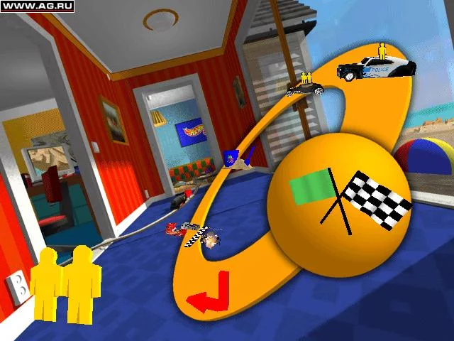 Изображение игры: Hot Wheels Micro Racers