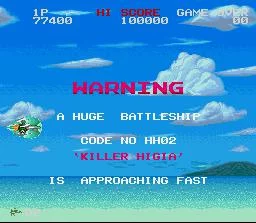 Изображение игры: Darius Twin (1991)