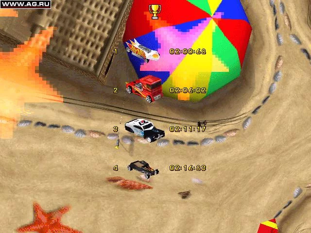 Изображение игры: Hot Wheels Micro Racers