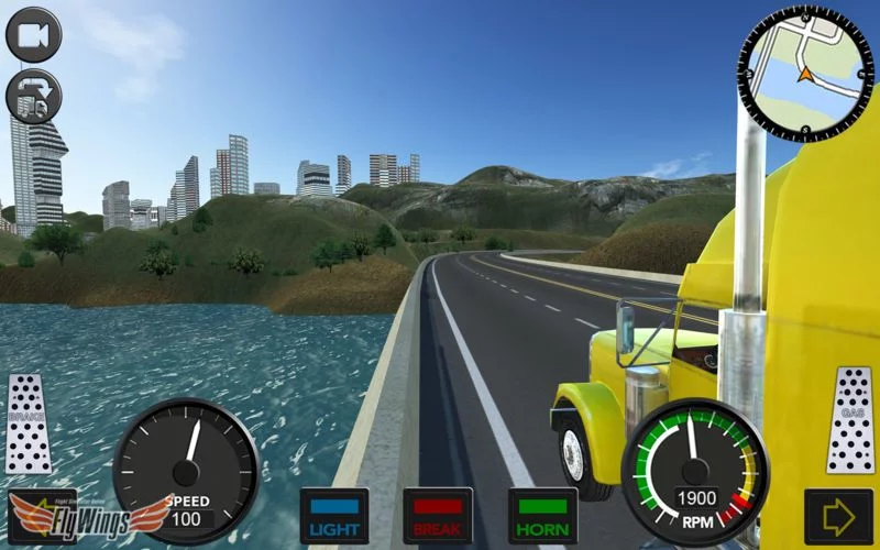 Изображение игры: Truck Simulator 2016 - North America Cargo Routes