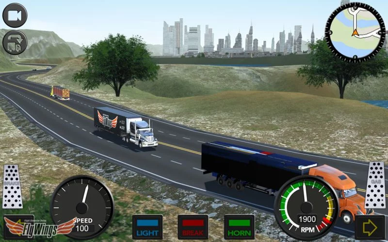 Изображение игры: Truck Simulator 2016 - North America Cargo Routes