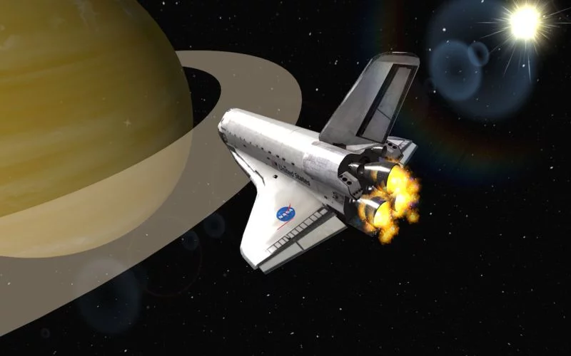Изображение игры: Space Simulator HD - Planet Flight