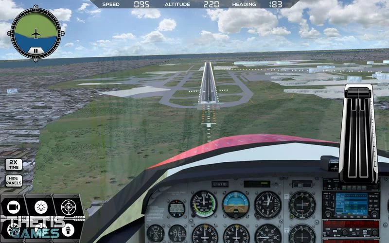 Изображение игры: FlyWings Flight Simulator 2017