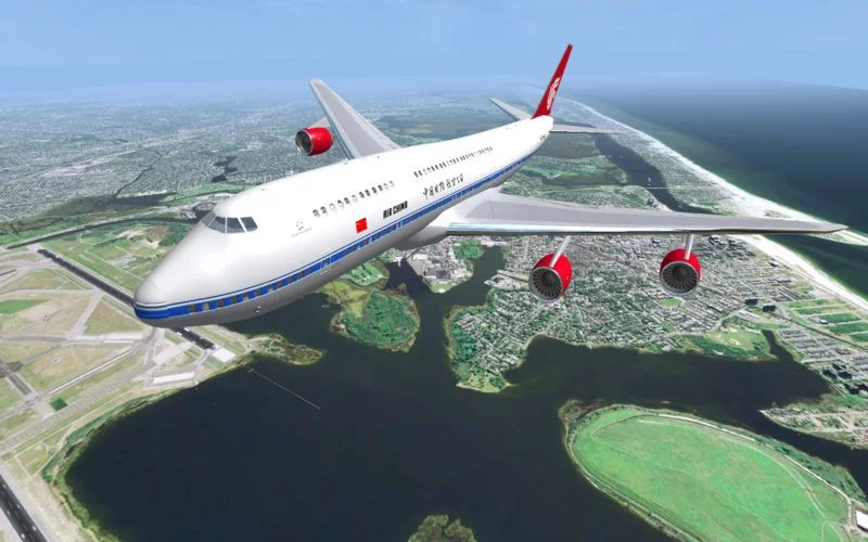 Изображение игры: Flight Simulator FlyWings Online 2014 Premium