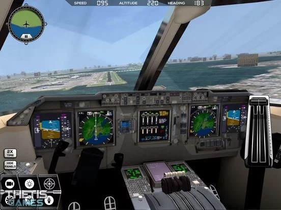 Изображение игры: Flight Simulator FlyWings 2014 HD