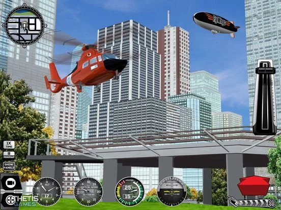 Изображение игры: Helicopter Simulator 2017 Free