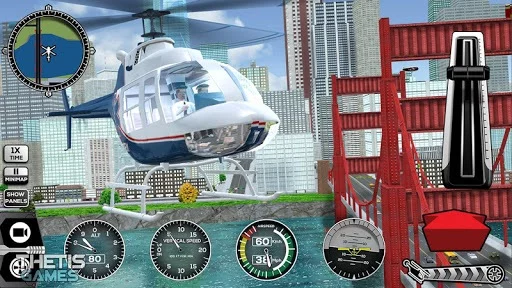 Изображение игры: Helicopter Simulator 2017 Free