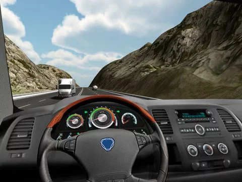 Изображение игры: Truck Simulator 2014 FREE