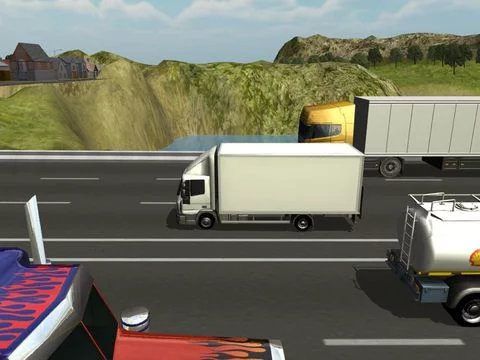Изображение игры: Truck Simulator 2014 FREE