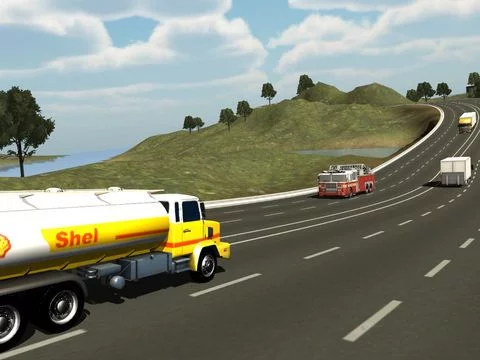 Изображение игры: Truck Simulator 2014 FREE