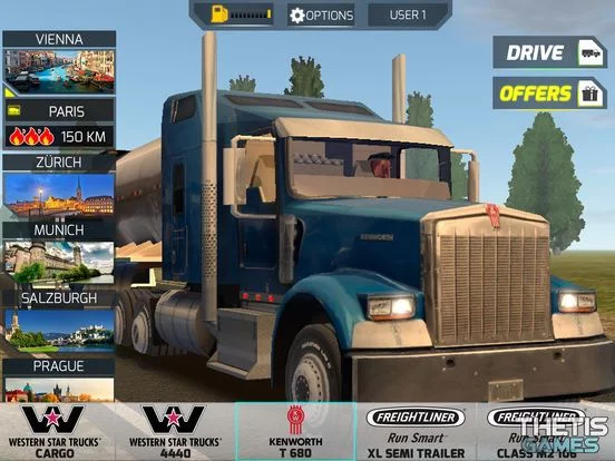 Изображение игры: Truck Simulator Europe 2