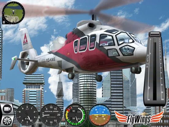 Изображение игры: Helicopter Simulator Game Free 2016 - Pilot Career Missions