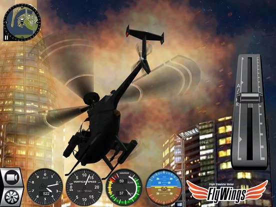 Изображение игры: Helicopter Simulator Game Free 2016 - Pilot Career Missions