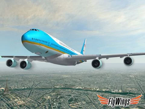 Изображение игры: Flight Simulator Paris 2015 Online - FlyWings FREE TO PLAY