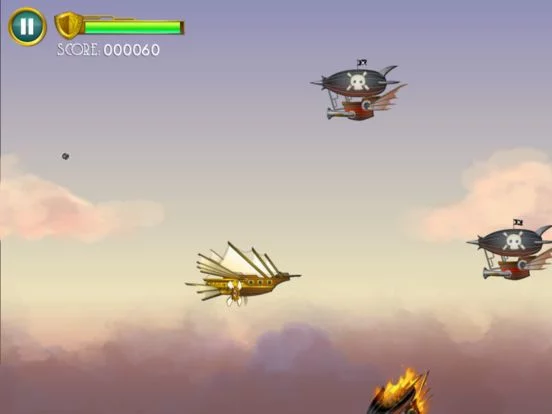 Изображение игры: Airship Squadron Defender