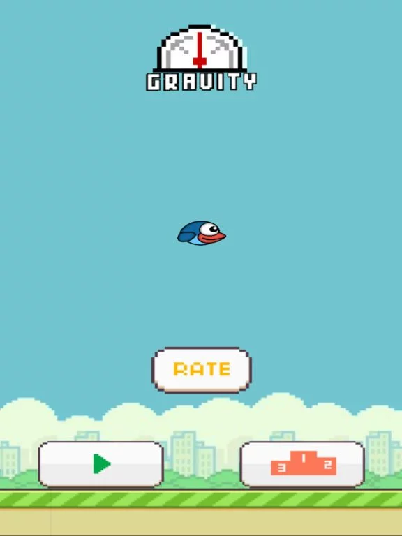 Изображение игры: Gravity Bird!