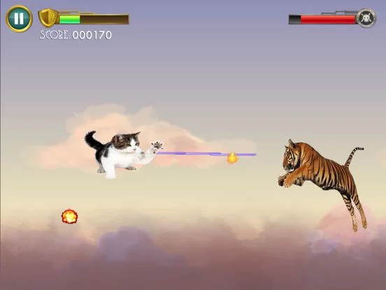 Изображение игры: Laser Cats!