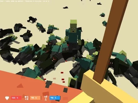 Изображение игры: Pixel Zombie Hunt: Survivor Mode