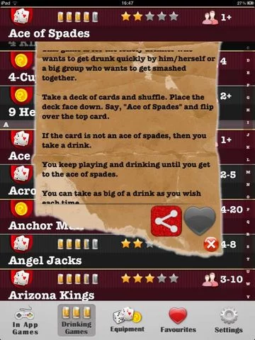 Изображение игры: 100+ Drinking Games: College Dorm Frat Drink Party Beer Games