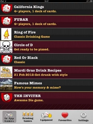 Изображение игры: 100+ Drinking Games: College Dorm Frat Drink Party Beer Games