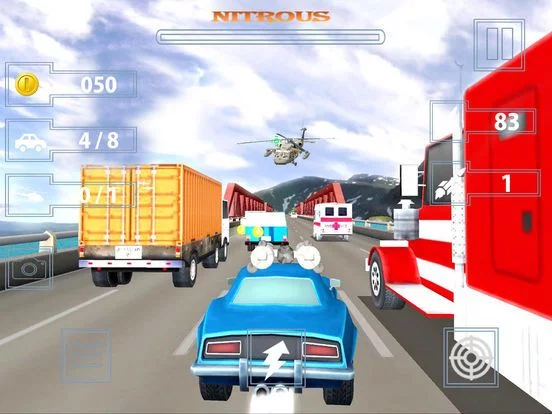 Изображение игры: Death Moto Furious Car Race