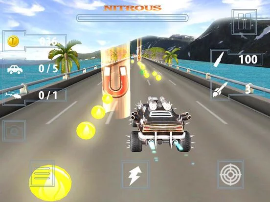 Изображение игры: Death Moto Furious Car Race