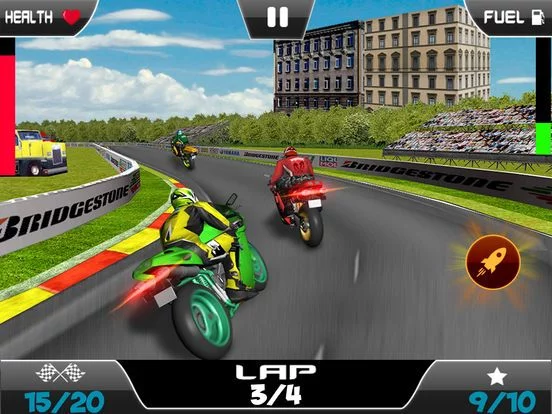 Изображение игры: Moto Bike Racing Fever 2018