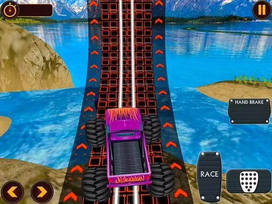 Изображение игры: Top Monster Truck: Offroad Challenge Race