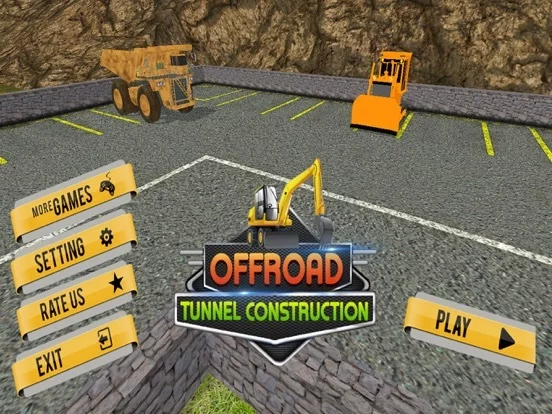 Изображение игры: Offroad Tunnel Construction