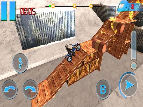 Изображение игры: Super Bike Stunt Master