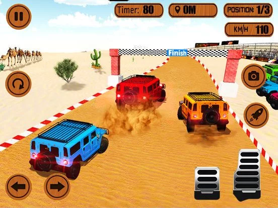 Изображение игры: Desert Car Offroad Rally Race